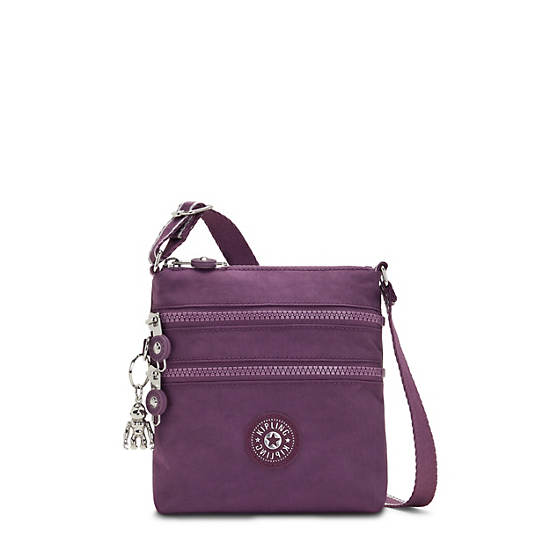 Kipling Alvar Extra Small Mini Tassen Paars | België 1906HA